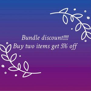 BUNDLE DISCOUNT!!!!